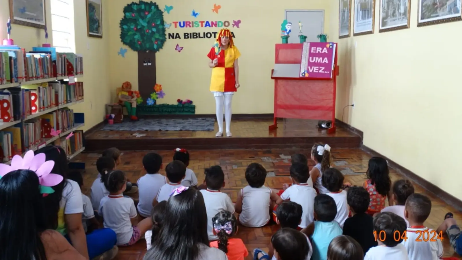 "Turistando com a Emília" é atração nas escolas de Cajuru 