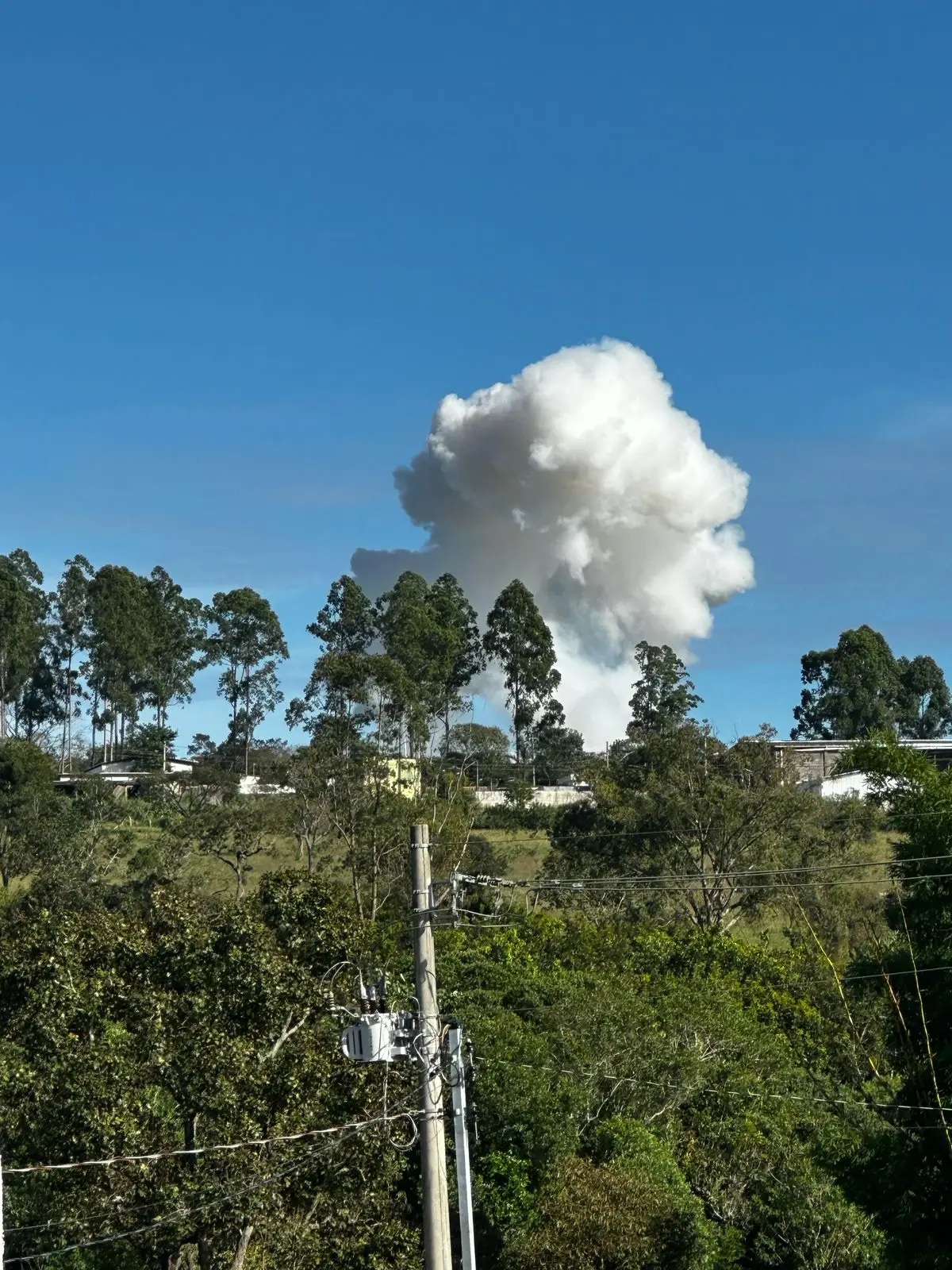 Acidente em fábrica de fogos de artíficio de Samonte assusta moradores