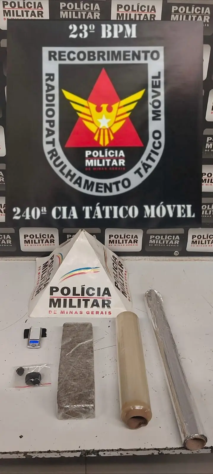 PM apreende menor de 16 anos por tráfico em Divinópolis
