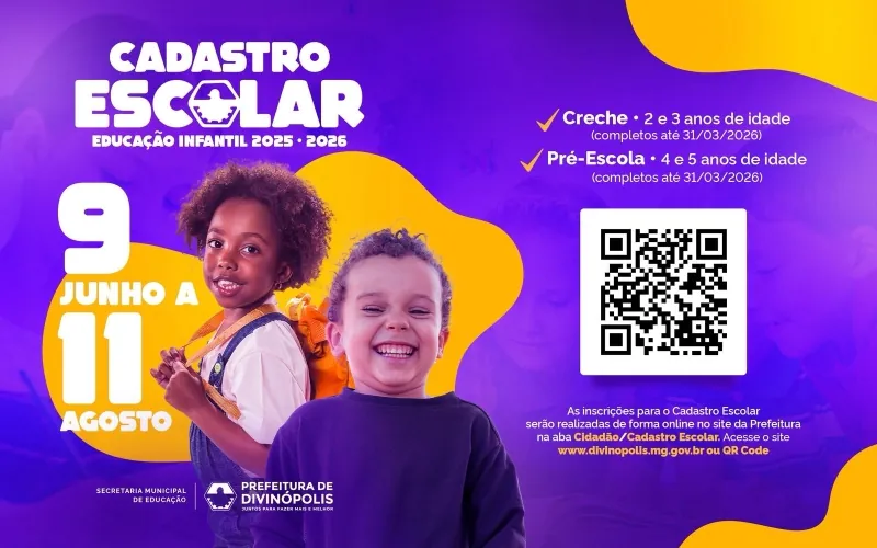 Falta um mês para o encerramento do Cadastro escolar da Educação Infantil