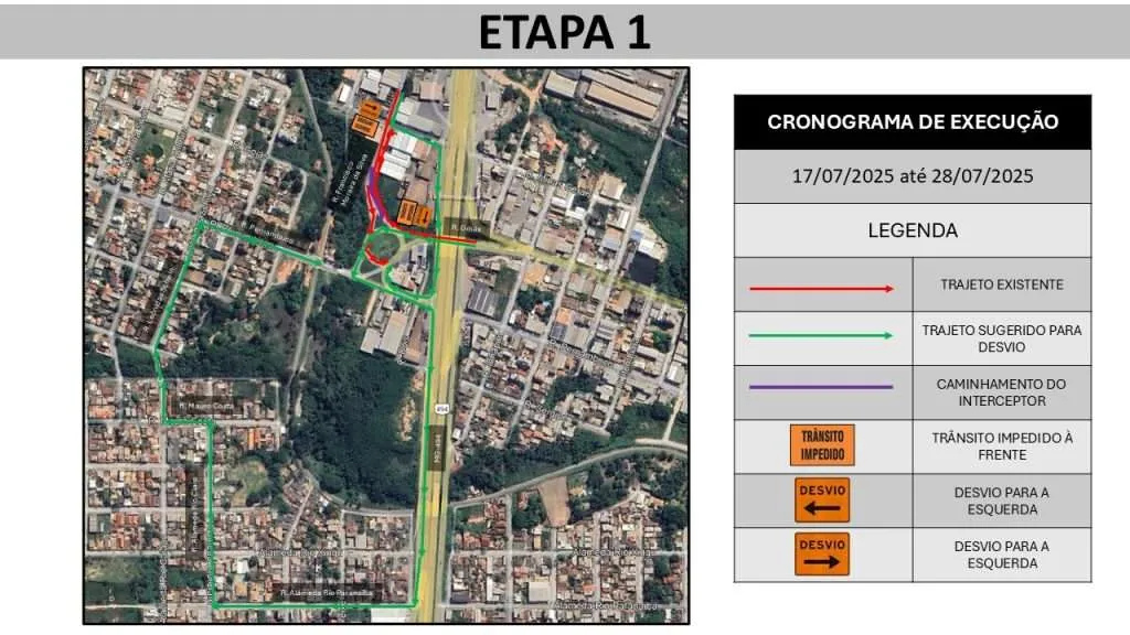 Copasa inicia nova fase de obras de esgoto em Divinópolis; interdições vão afetar trânsito local