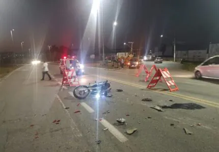 Trevo da BR-494 vira cenário  de mais um acidente grave