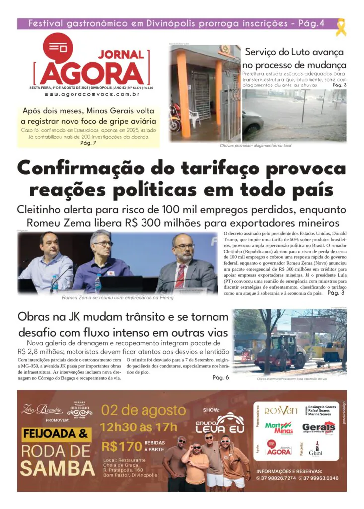 Jornal Impresso — 2025-08-01