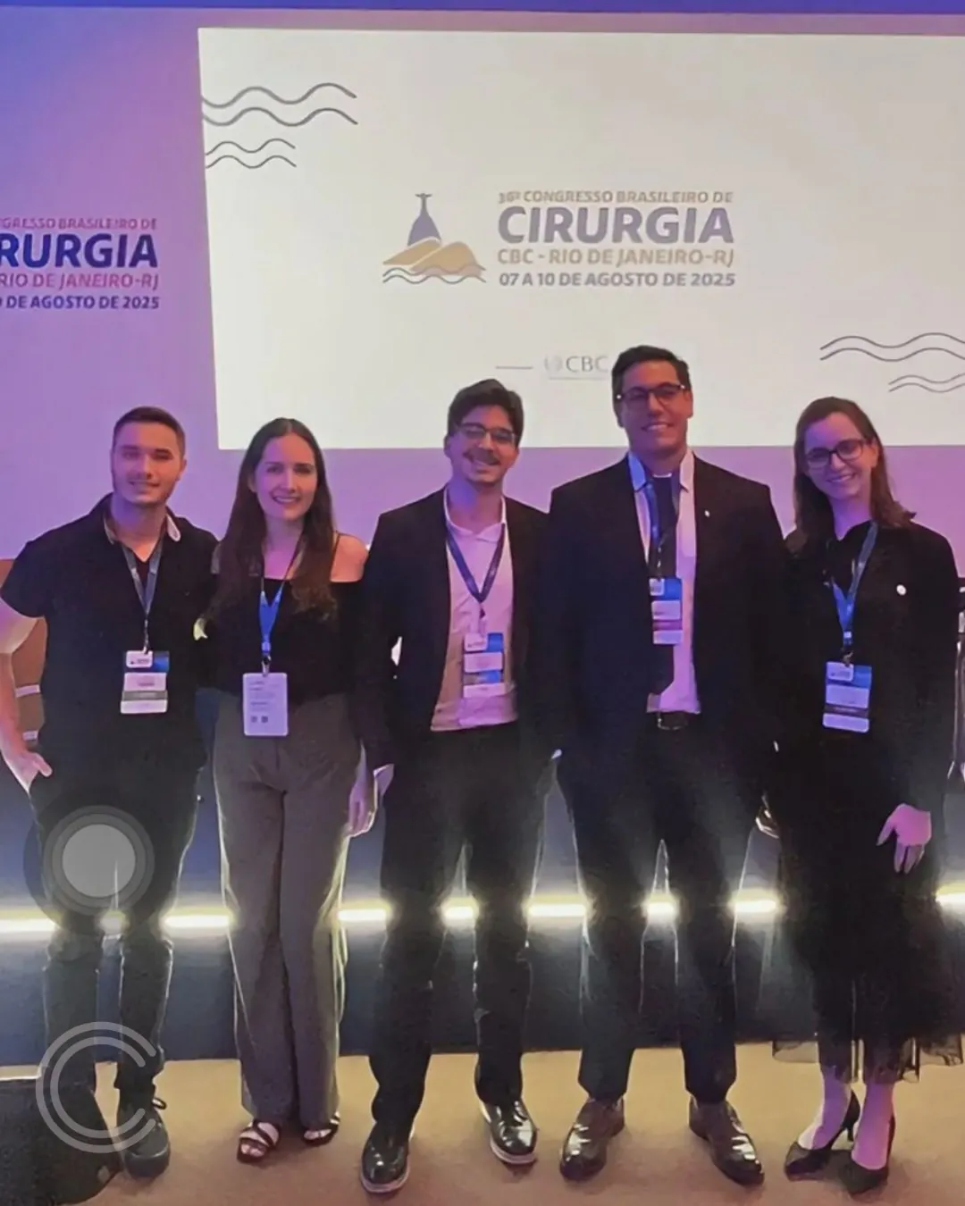 Coloproctologista e residente do CSSJD se destacam no 36º Congresso Brasileiro de Cirurgia