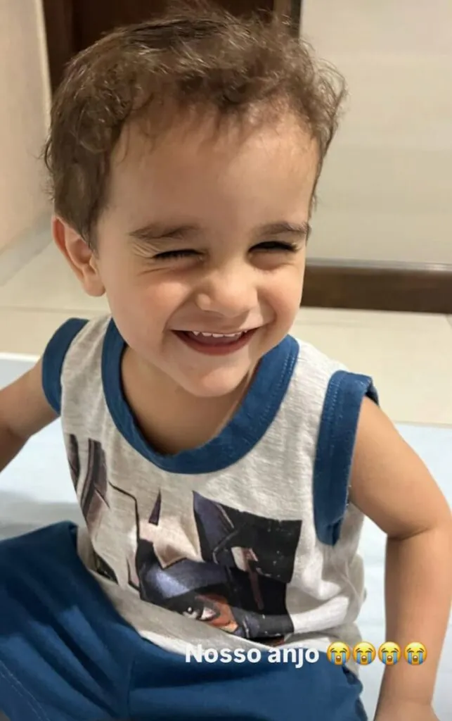 Pai confirma falecimento de Eduardo, menino de 3 anos que estava internado após afogamento