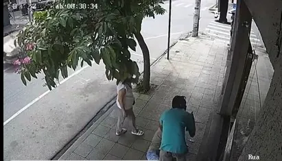 Atualização: PM prende morador de rua que agrediu idoso no Centro de Divinópolis