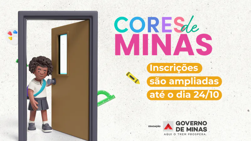 Inscrições para o Cores de Minas são ampliadas até o dia 24 deste mês 