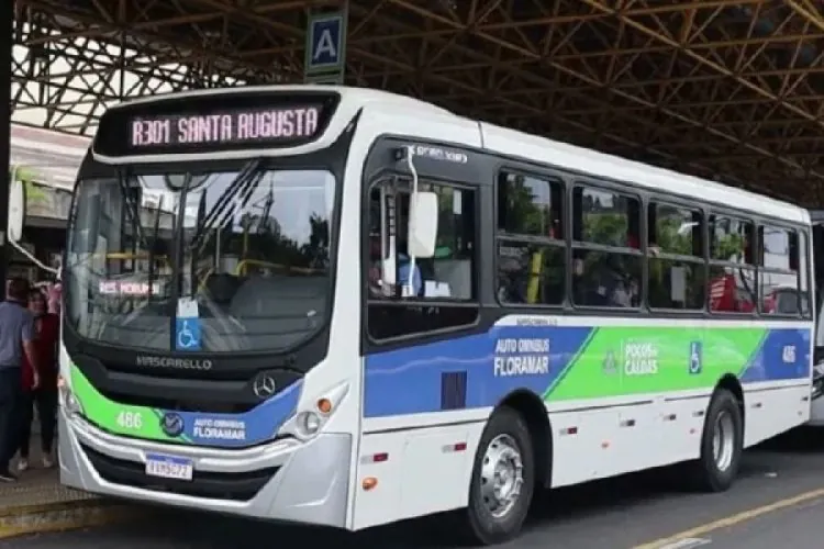 Poços vai reduzir tarifa de ônibus 