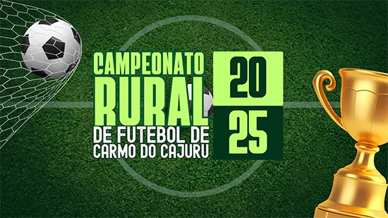 Campeonato Rural de Cajuru começa no domingo