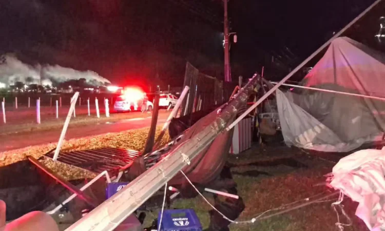 Empresário morre e 40 pessoas ficam feridas após temporal atingir festa no interior de SP; entenda o que aconteceu