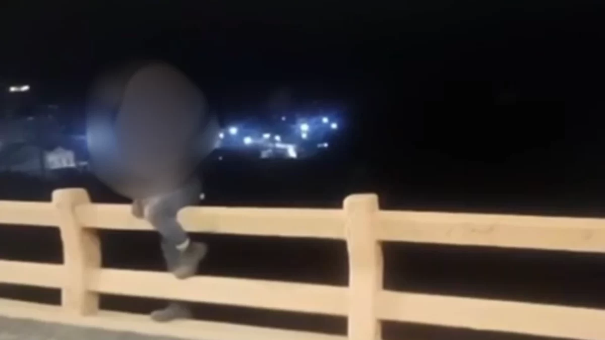 Polícia evita tragédia e salva homem que ameaçava pular de ponte em Divinópolis