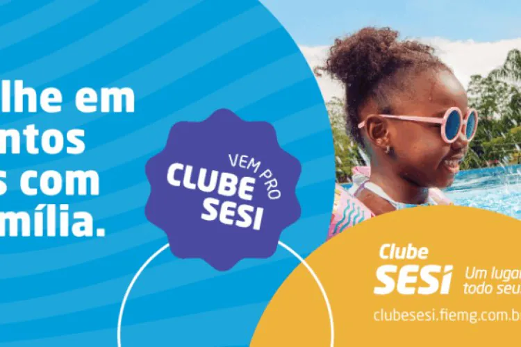 Clubes SESI: o benefício que transforma lazer em qualidade de vida 