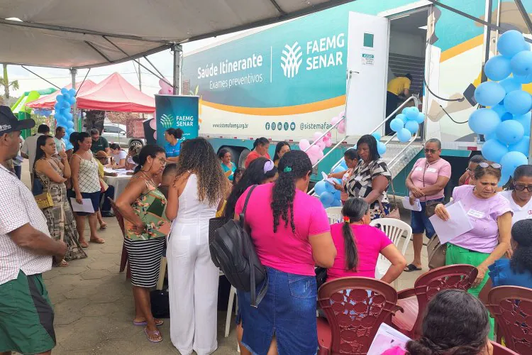 Saúde Itinerante ultrapassa 13 mil atendimentos em 2025 
