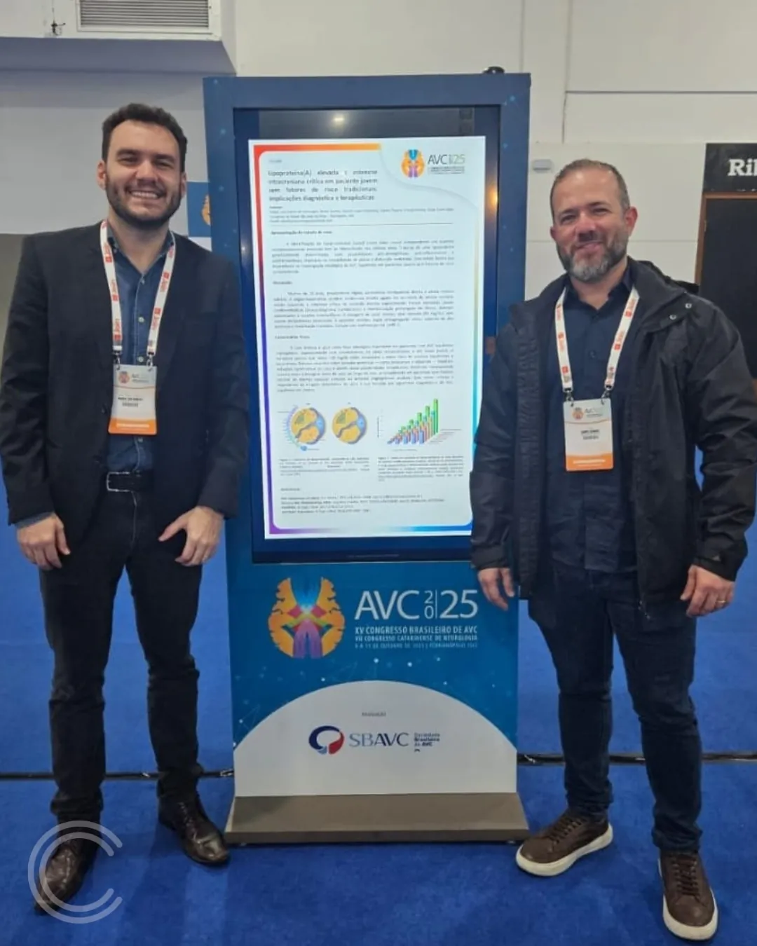CSSJD é destaque nacional no 15º Congresso Brasileiro de AVC com prêmio de 1º colocação em caso clínico