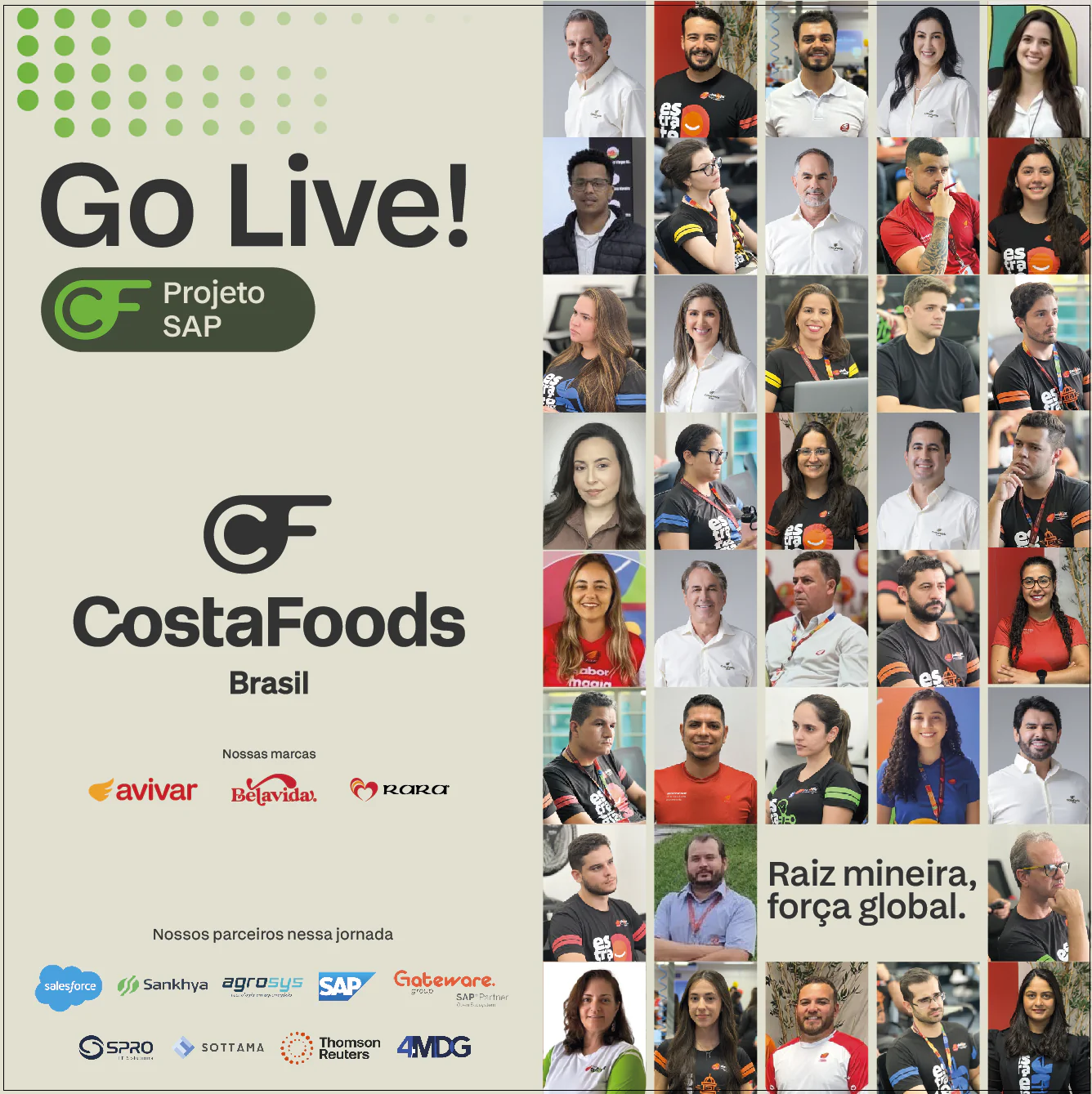 CostaFoods Brasil dá início ao Go Live do SAP S/4HANA e avança em sua jornada de transformação digital