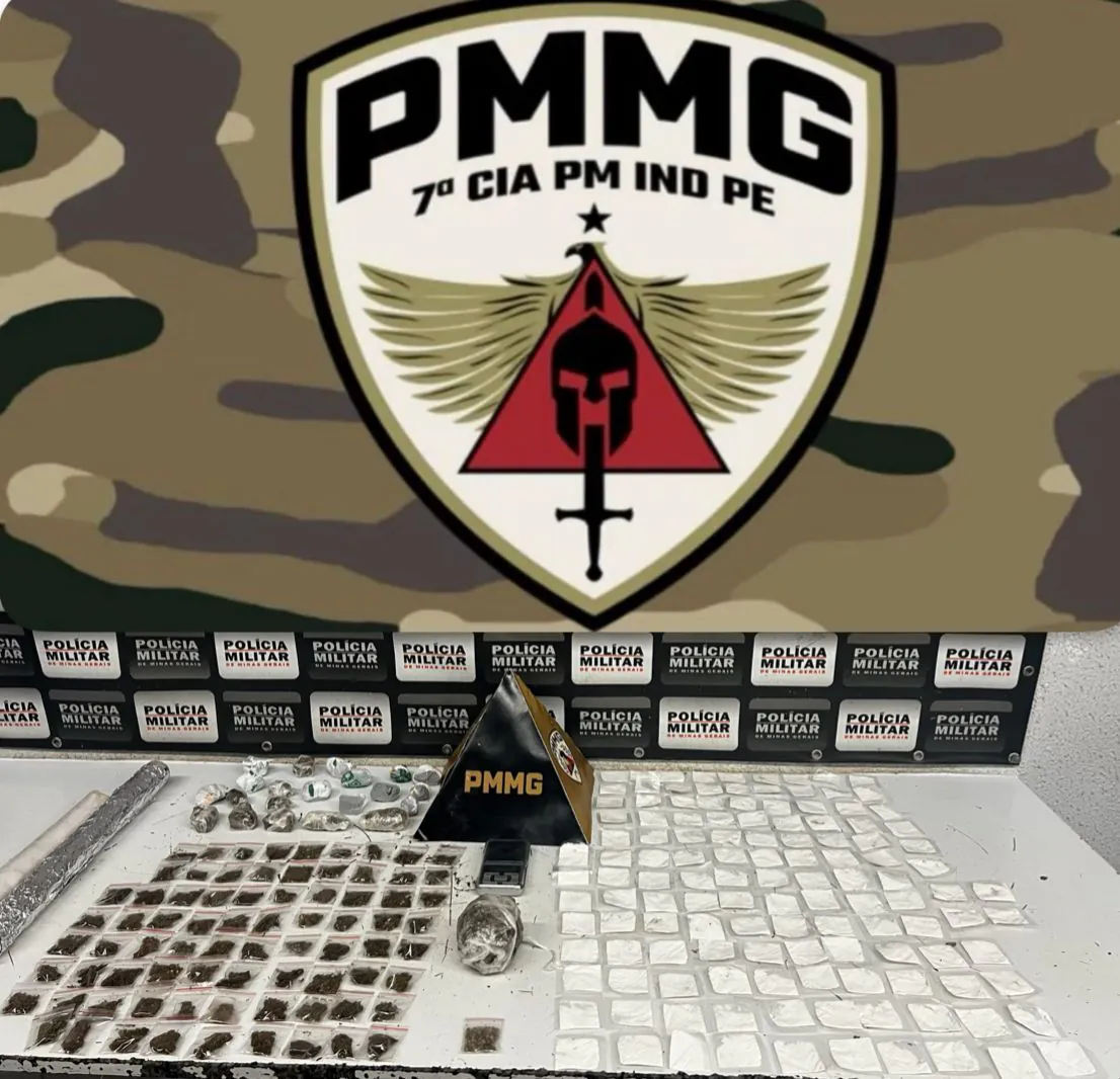 PM apreende mais de 190 porções de drogas em casa do bairro Dona Rosa, em Divinópolis