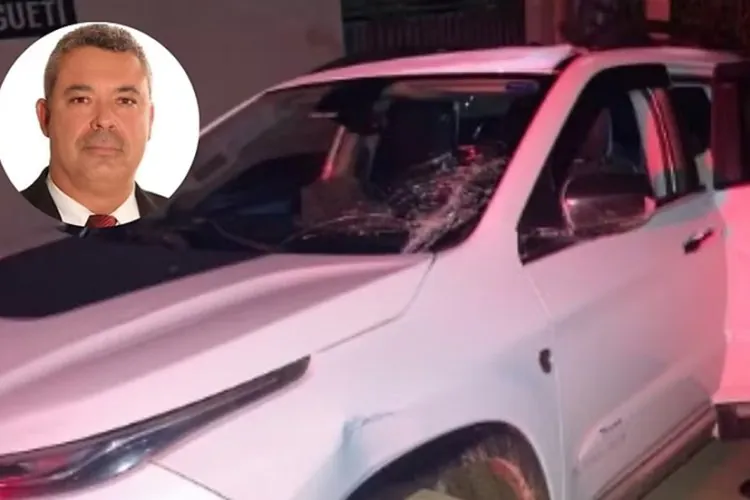 Vereador atropela, foge e é preso 