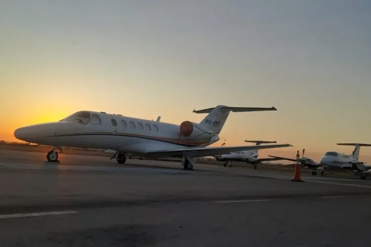 Cresce aviação executiva em Araxá 