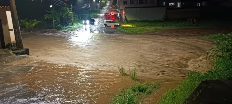 Divinópolis enfrenta novos transtornos com fortes chuvas