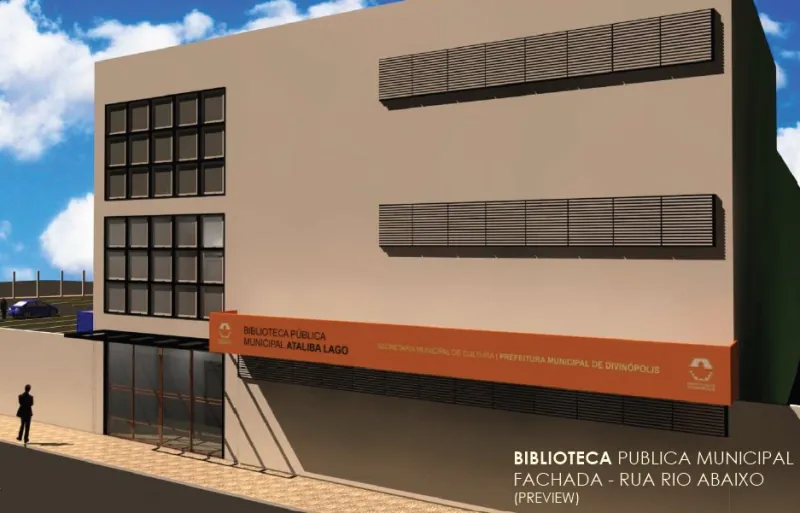 Novo complexo cultural com biblioteca e auditório será construído em Divinópolis