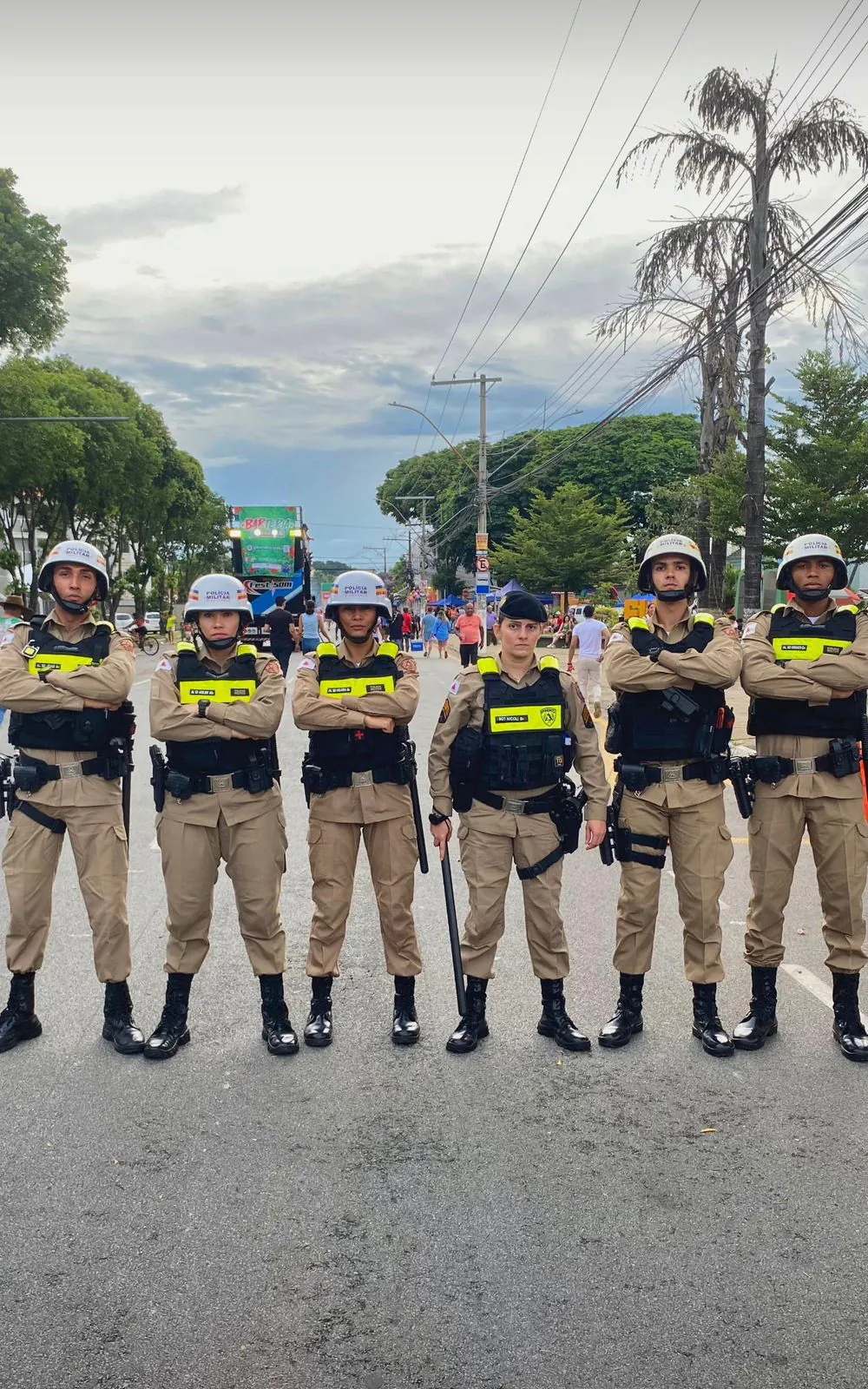 Pré-Carnaval do Divino em Divinópolis une segurança ostensiva e tecnologia de monitoramento da PMMG