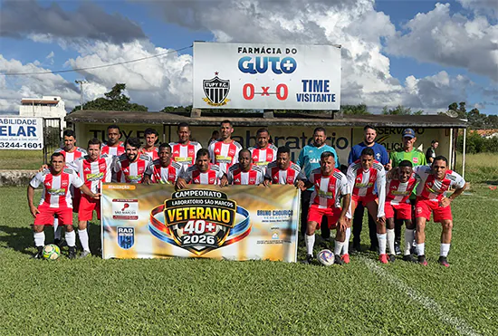 Torneio Veterano 40+ movimenta futebol amador em Carmo do Cajuru