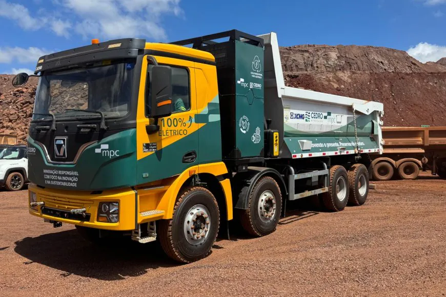 Rumo à descarbonização: Cedro inicia testes com caminhão 100% elétrico 