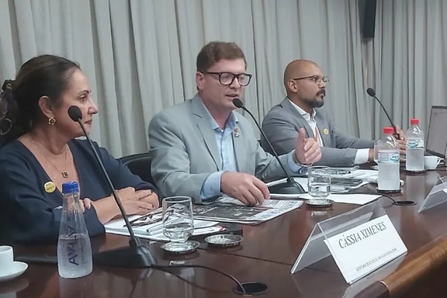 Nova secretária debate rumos da Comunicação em Minas em reunião na FIEMG 