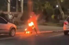Morre em Divinópolis homem incendiado durante ataque em praça pública de Carmo da Mata