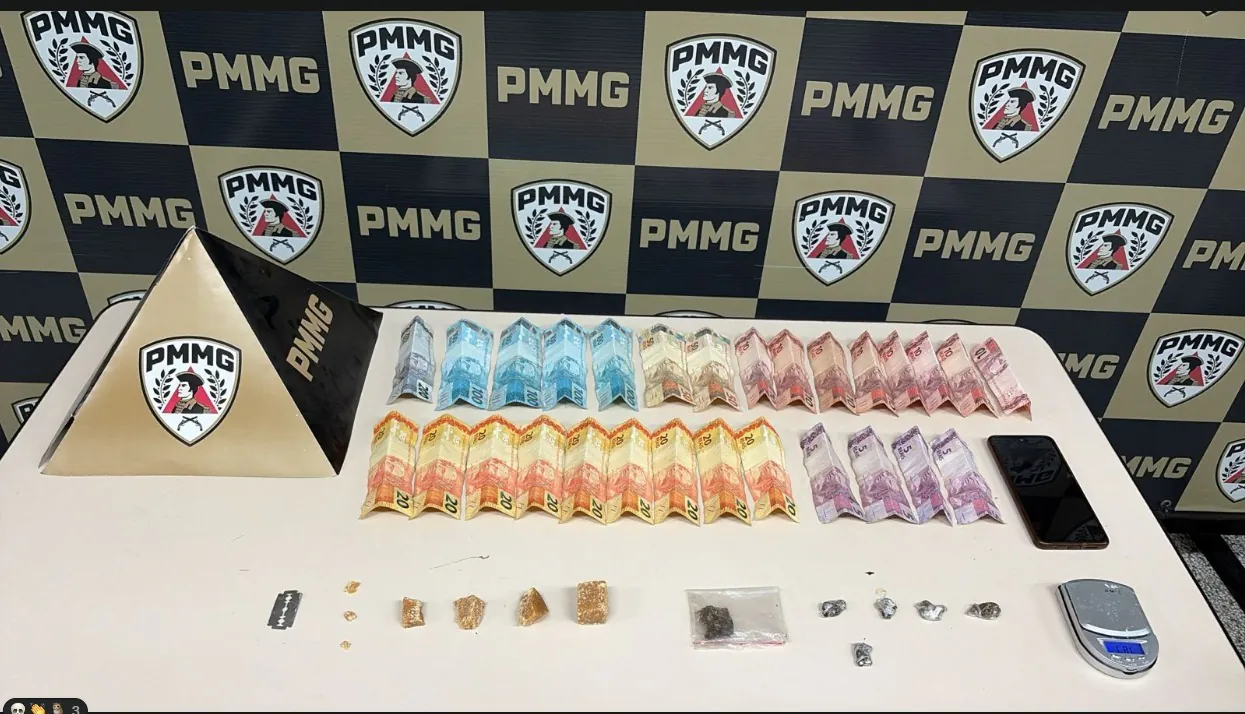 Homem é preso por tráfico de drogas em Lagoa da Prata