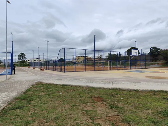 Bairro Candidés ganha novo espaço para a prática de esportes