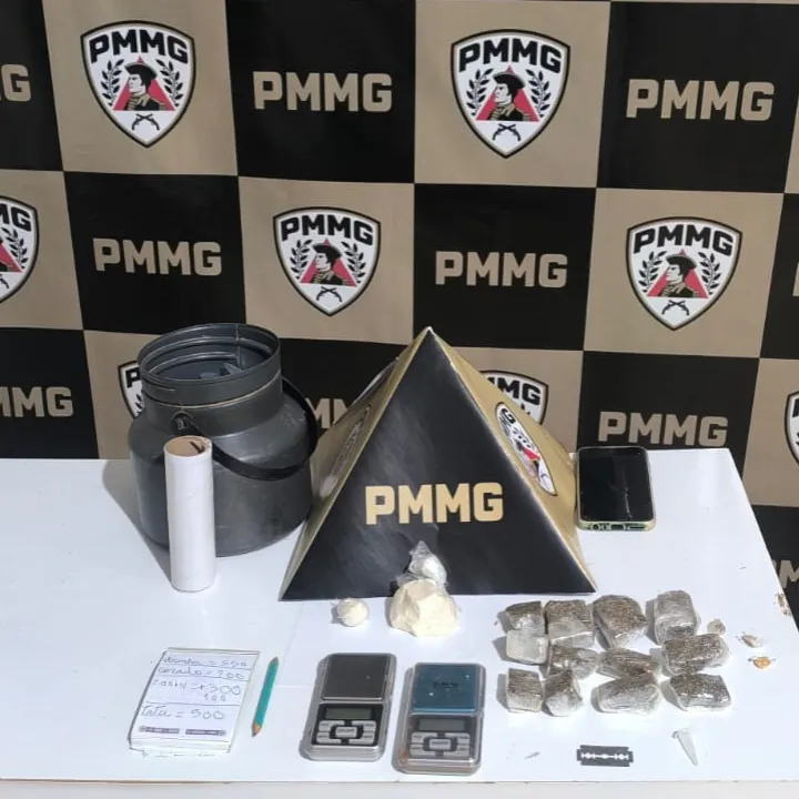 Três homens são presos por tráfico de drogas em Pimenta