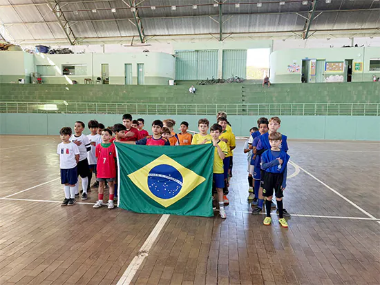 ‘Copa do Mundo de Futsal’ movimenta esporte de base em Carmo do Cajuru