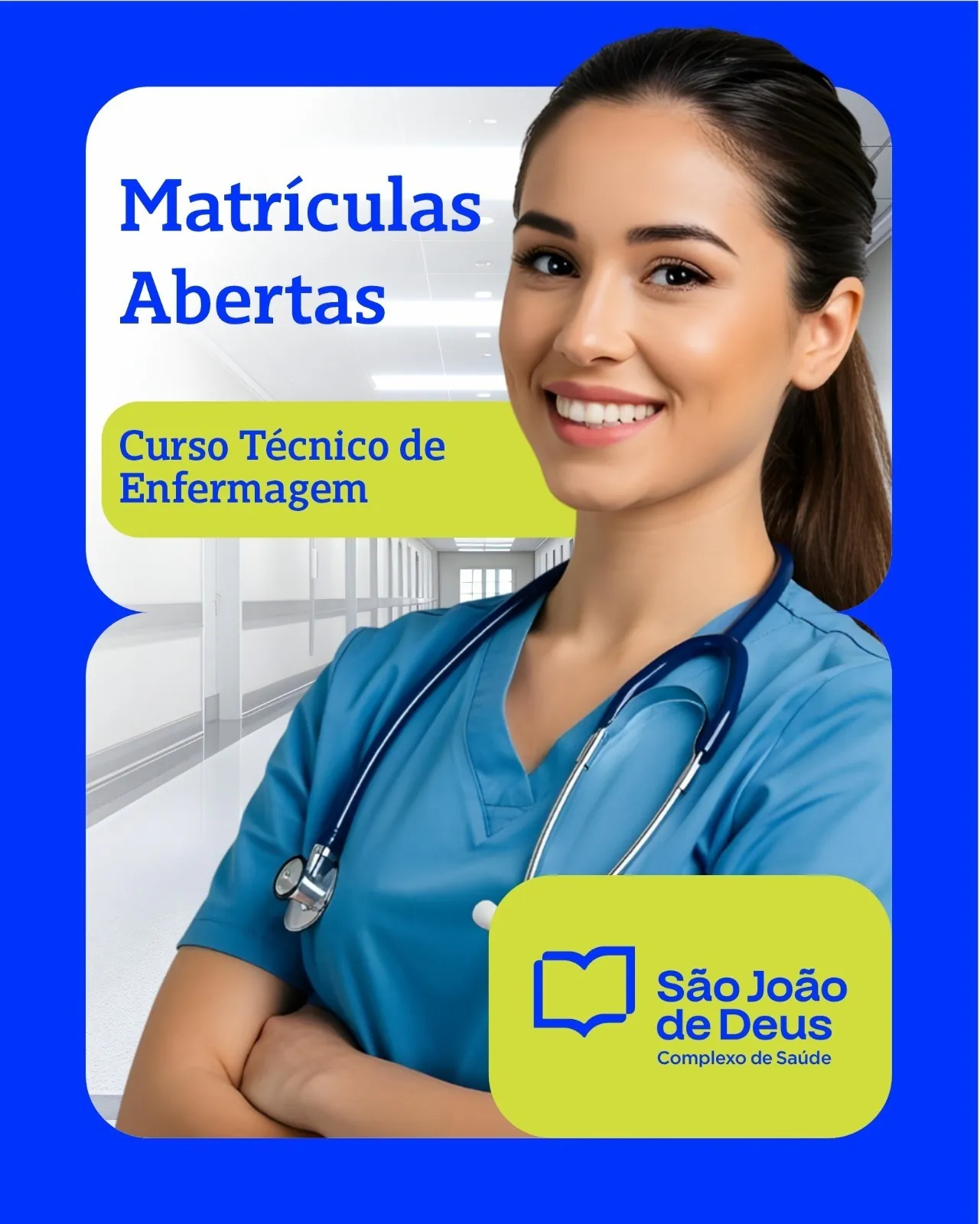 Escola de Saúde São João de Deus abre inscrições para Curso Técnico em Enfermagem e inicia novas histórias de cuidado