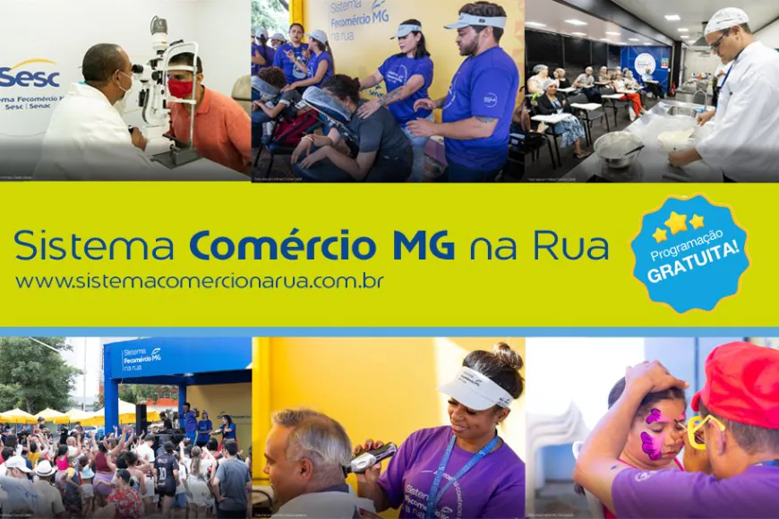 Sistema Comércio na Rua leva serviços, cultura e oportunidades a cidades mineiras 