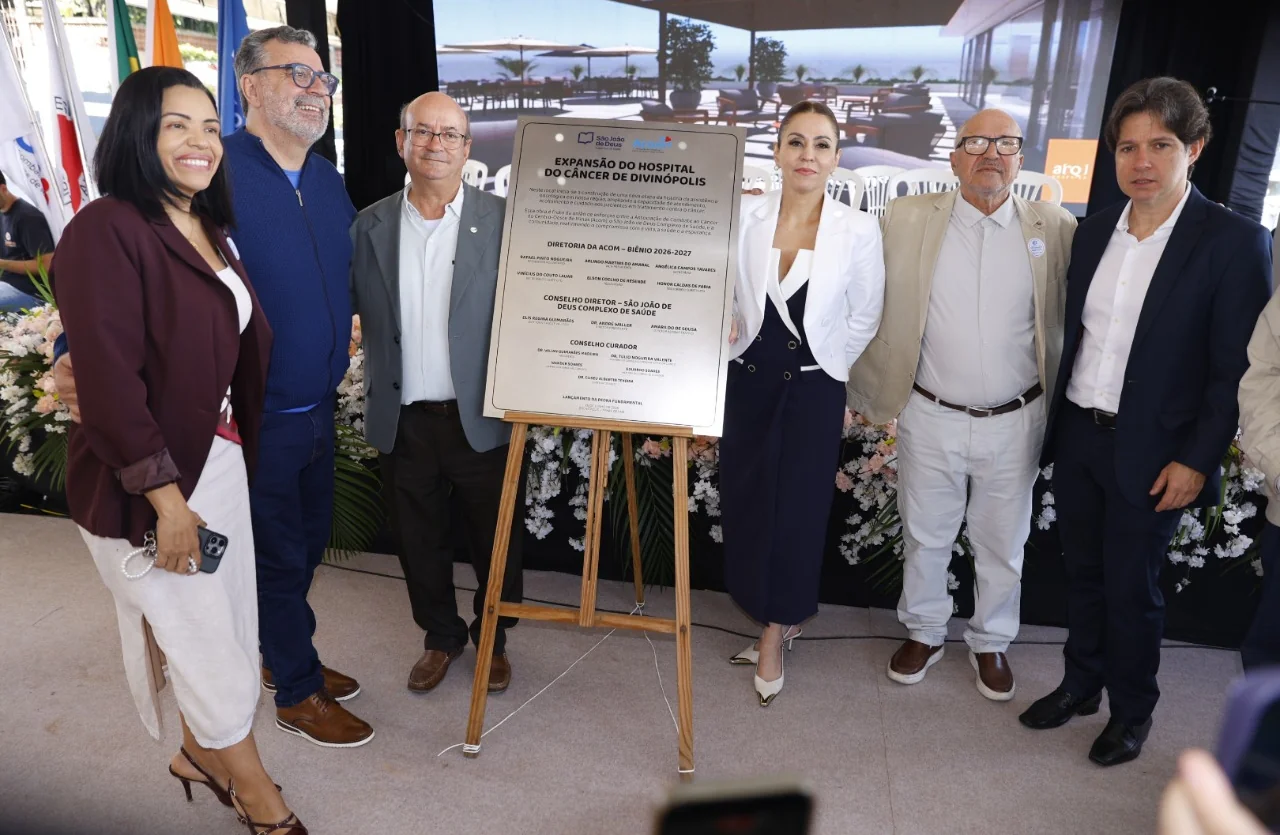 São João de Deus e Acom lançam pedra fundamental do novo Hospital do Câncer de Divinópolis