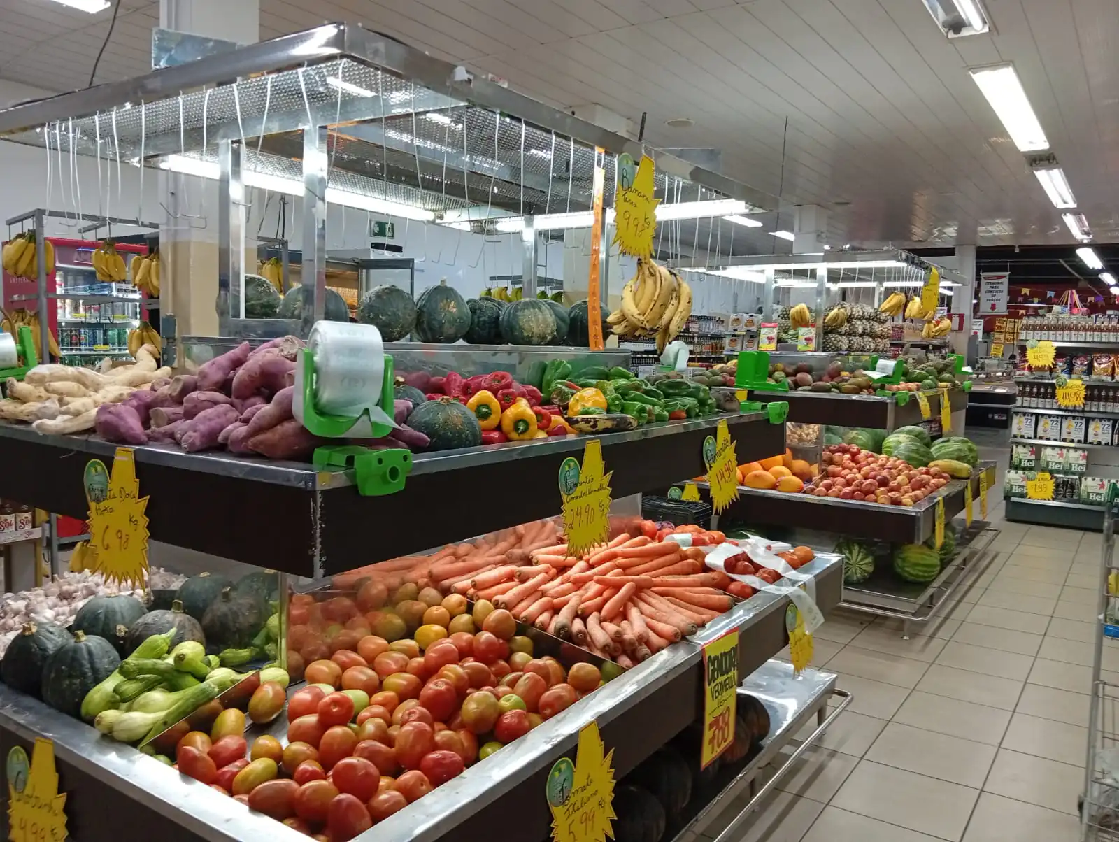 Alimentos e energia elétrica puxam inflação de junho