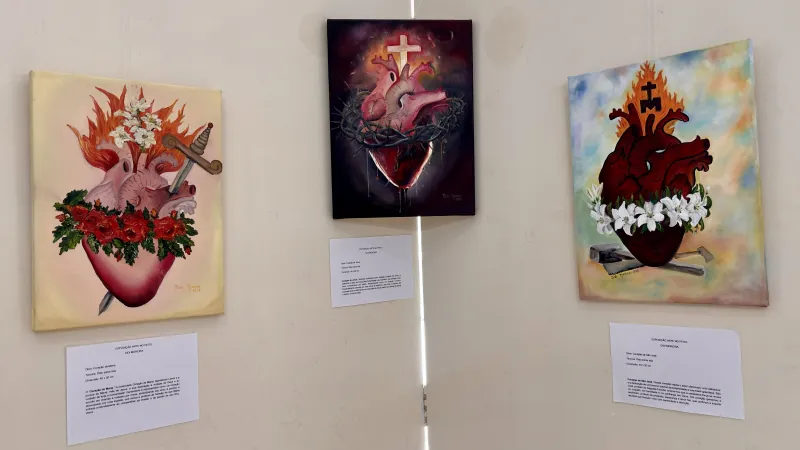 ‘Arte no Peito’ transforma sentimentos em obras na Biblioteca Ataliba Lago