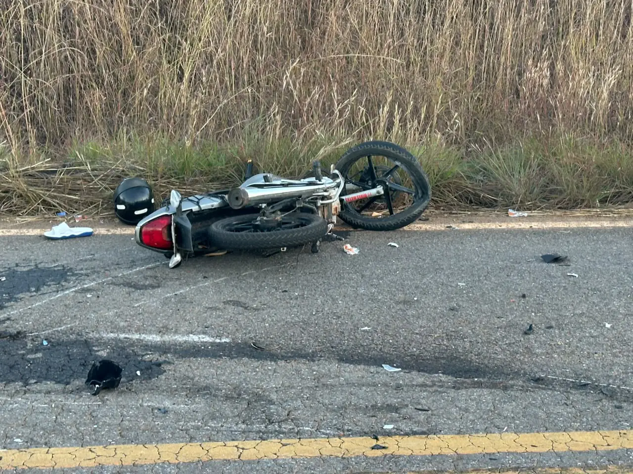 Motociclista morre após colisão frontal entre duas motos na MG-060, em Biquinhas