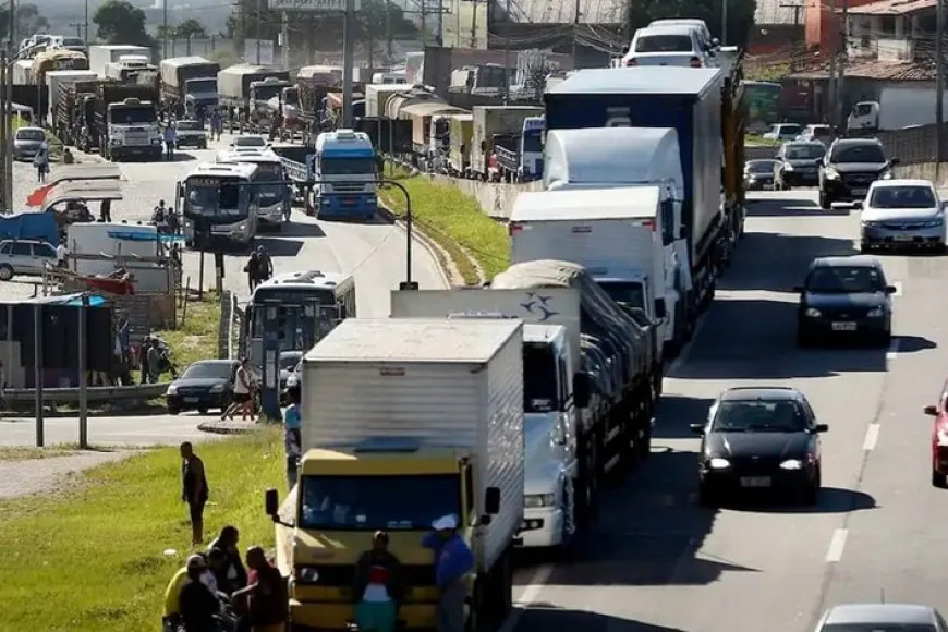 Apagão de caminhoneiros em Minas